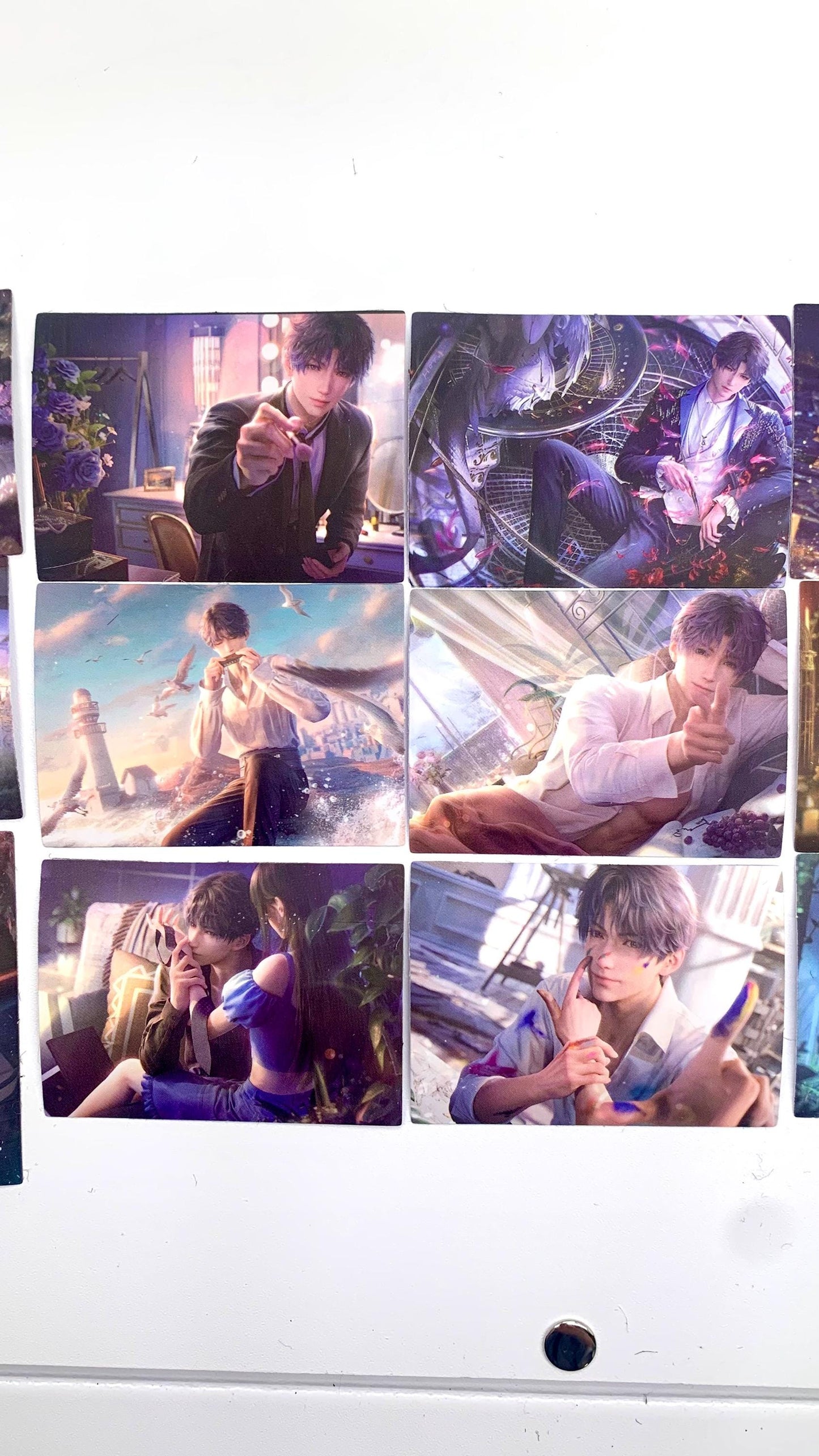 LADs Stickers 50pcs! Love and Deepspace Xavier Rafayel Zayne Otome gamer Ita bag gift C344