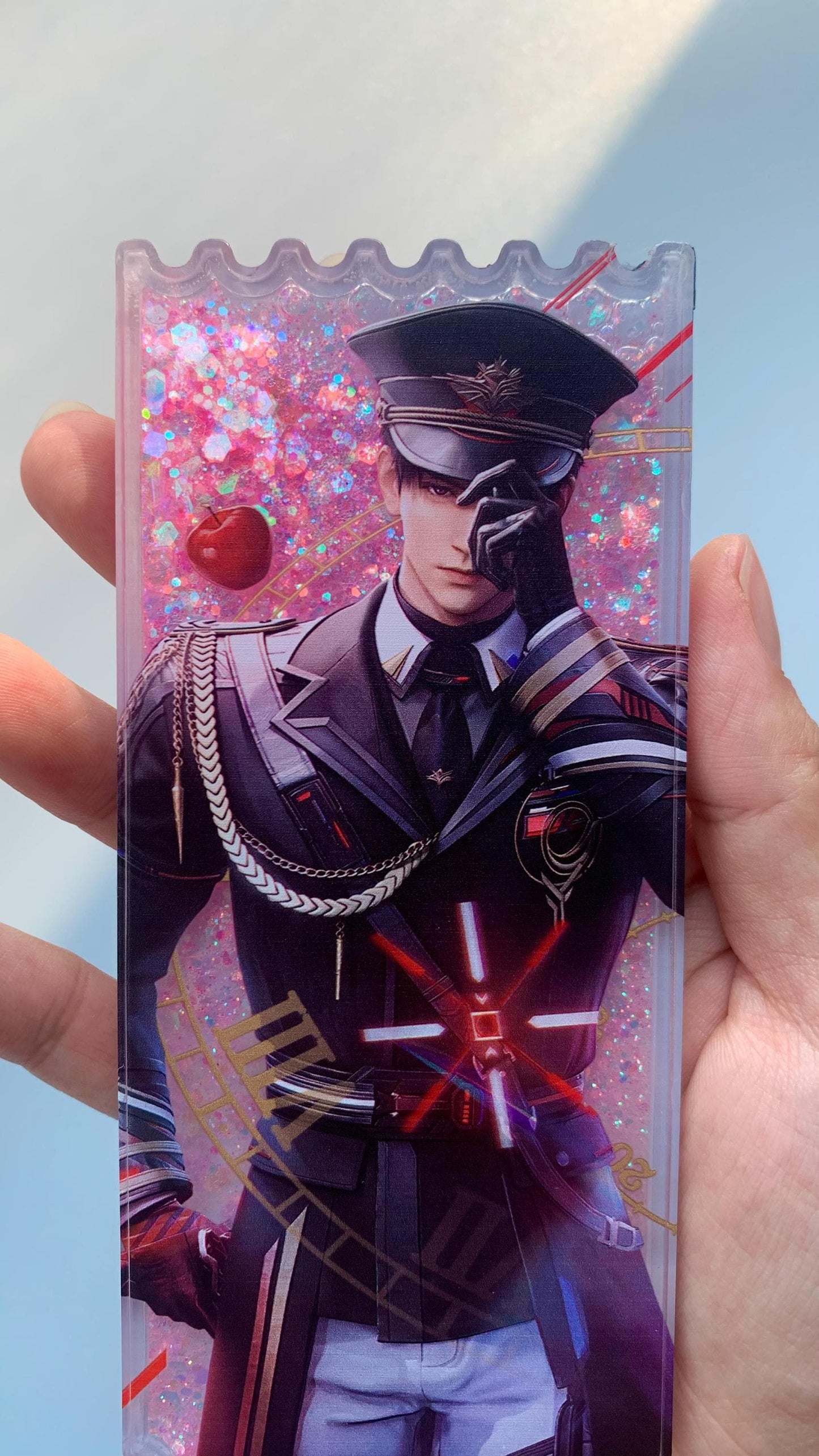 2pcs/set Caleb quicksand keychain and acrylic block! Love and Deepspace Sylus Xavier Rafayel Zayne Otome gamer gift C364