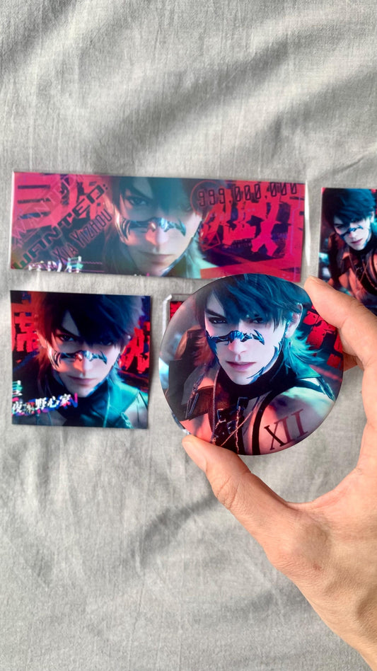 6pc/set Caleb badges & cards! Love and Deepspace Zayne Rafayel Sylus Xavier Otome gamer gift C375