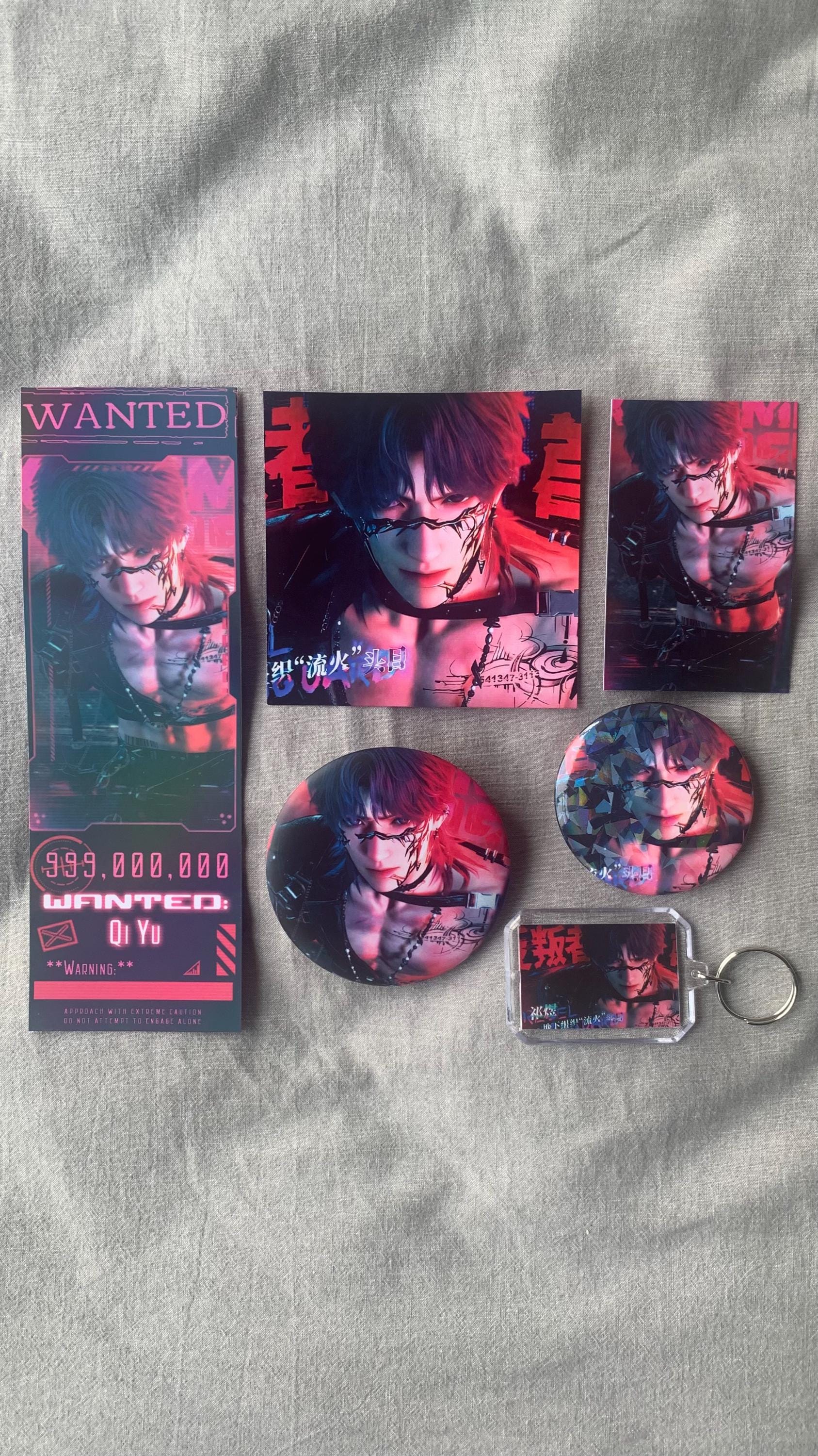 6pc/set Rafayel badges & cards! Love and Deepspace Zayne Sylus Xavier Otome gamer gift C376