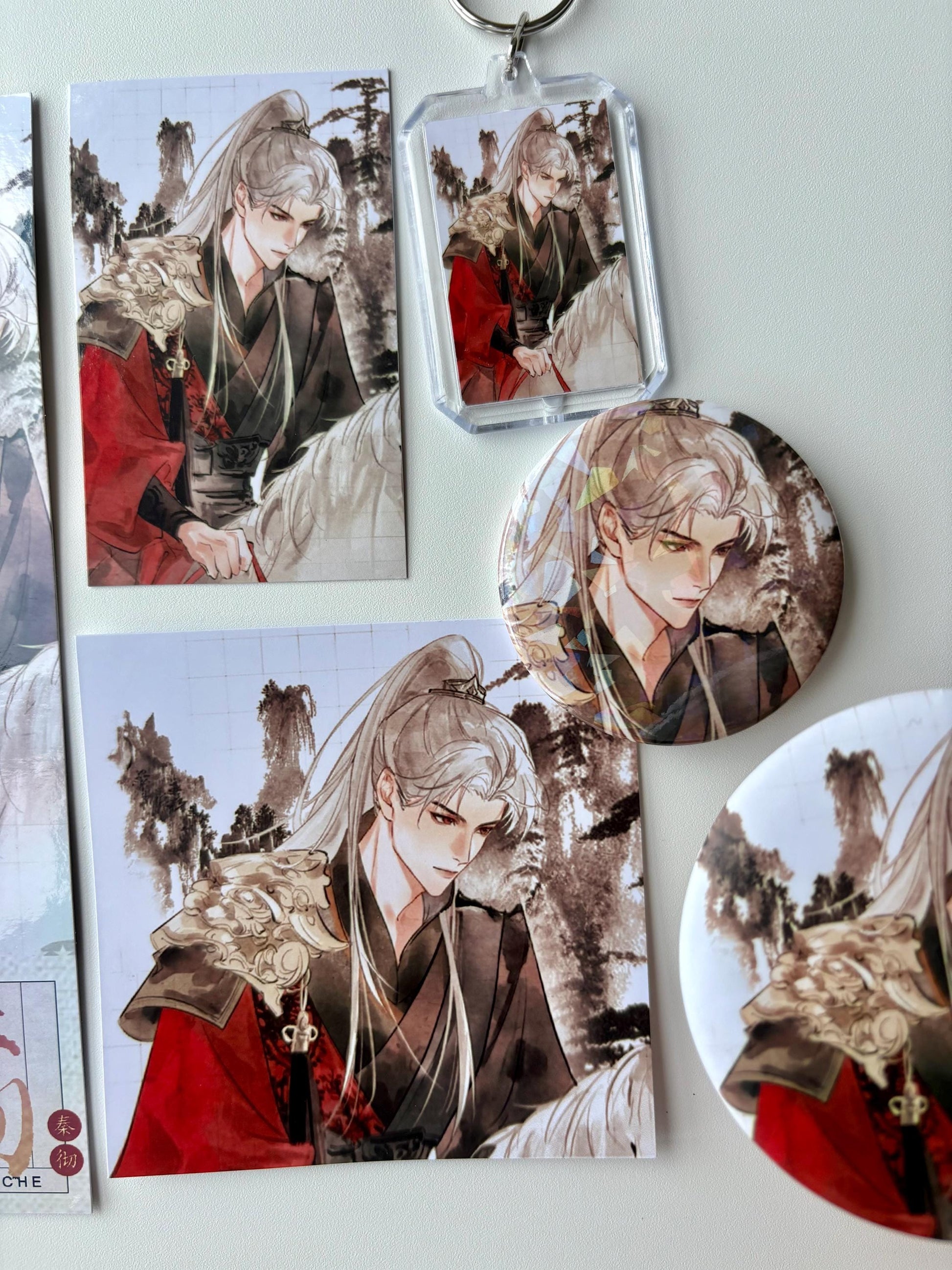 6pc/set Sylus badges & cards! Love and Deepspace Zayne Rafayel Caleb Xavier Otome gamer gift C380