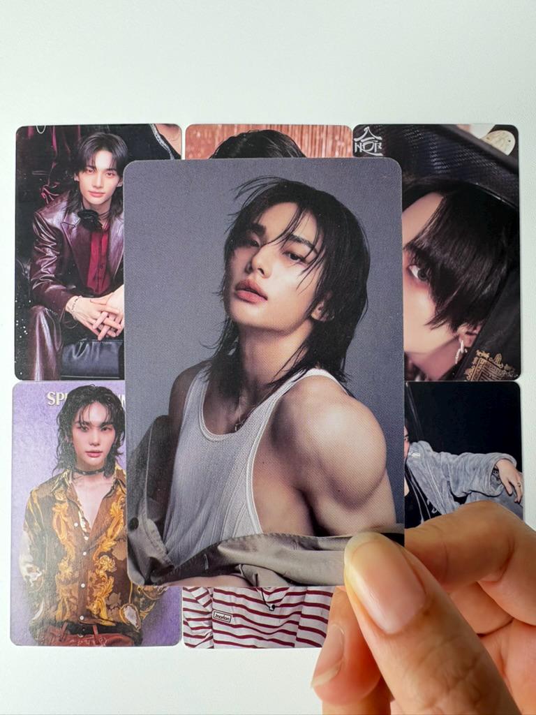 Hyunjin 55pc lomo cards Stray kids Merch KPOP Photocards Felix Bangchan Leeknow Hyunjin C389
