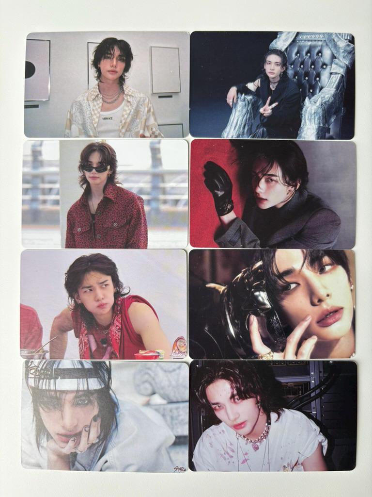 Hyunjin 55pc lomo cards Stray kids Merch KPOP Photocards Felix Bangchan Leeknow Hyunjin C389