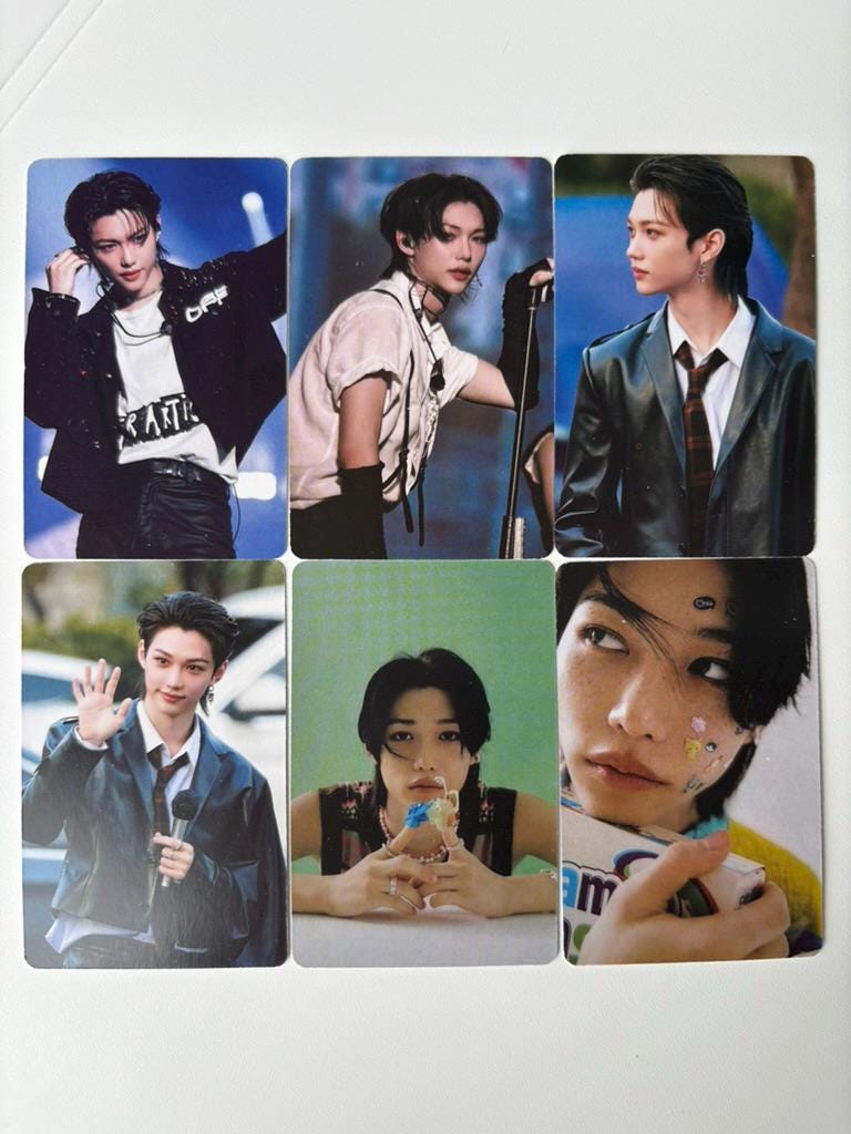 Felix 55pc lomo cards Stray Kids Merch KPOP Yongbok Bangchan Leeknow Hyunjin SKZ gift for STAY C391