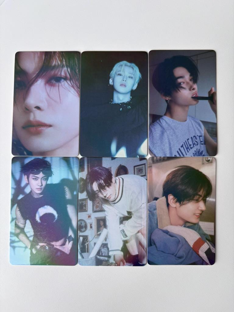 ENHYPEN 55pc/set laser cards Sunghoon Heeseung Sunoo Jungwon Ni-ki Jay Kpop boy group merch lomo photocards C395