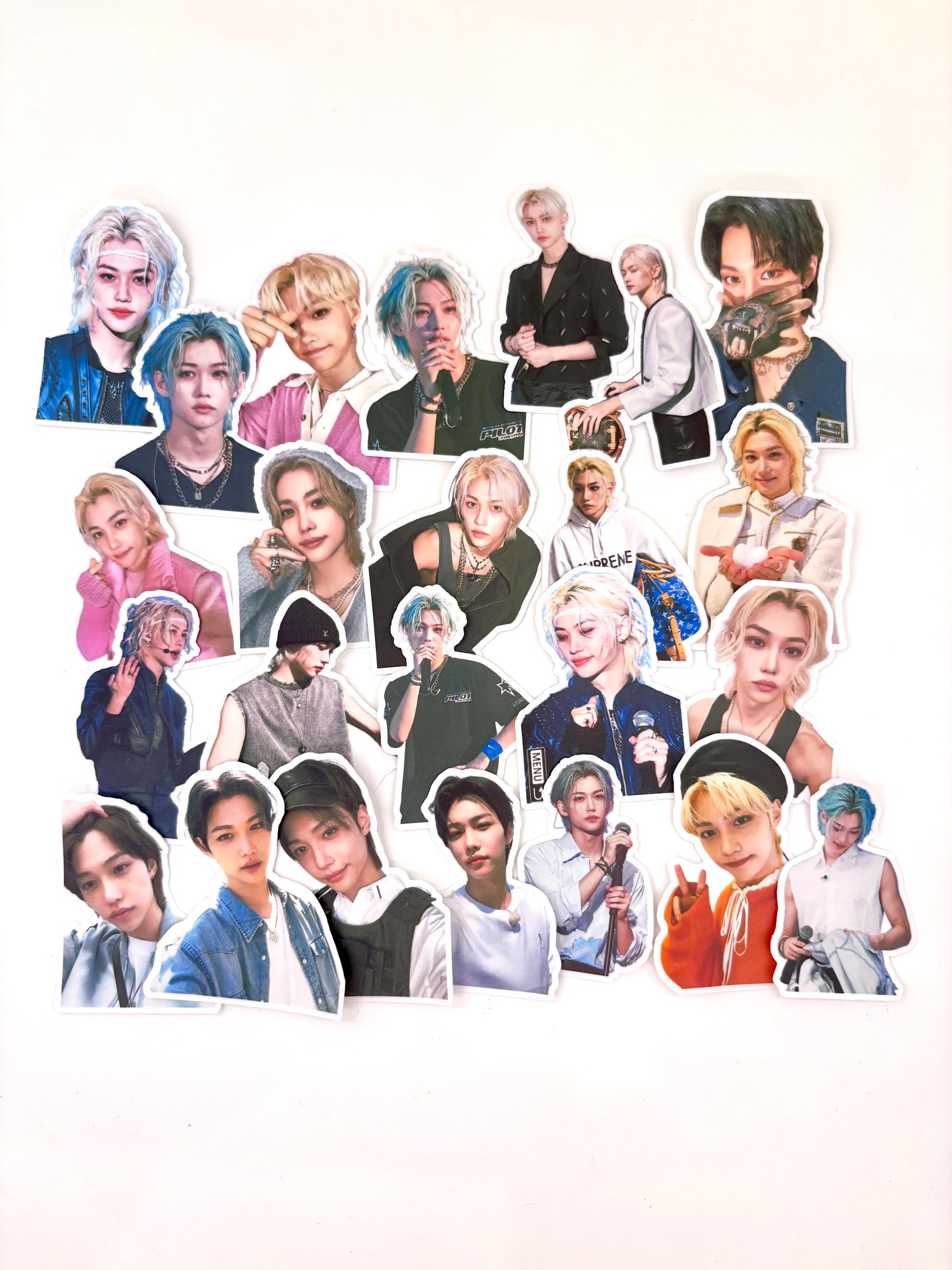 Felix 50pc stickers! Stray Kids Merch KPOP Yongbok Bangchan Leeknow Hyunjin SKZ gift for STAY C398