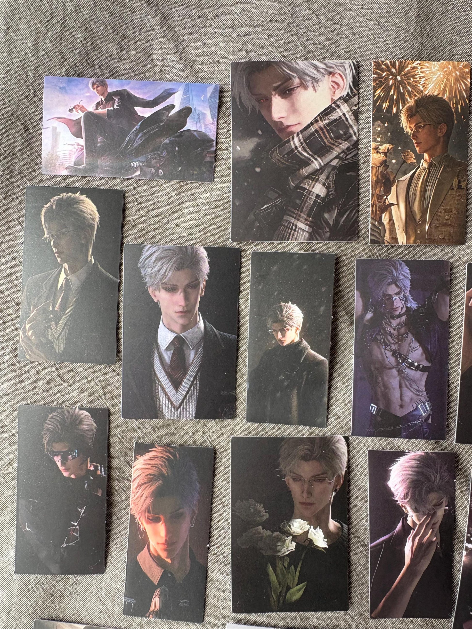 Sylus Stickers 50pcs! Love and Deepspace Qinche Xavier Rafayel Zayne Otoge gamer Ita bag gift C399