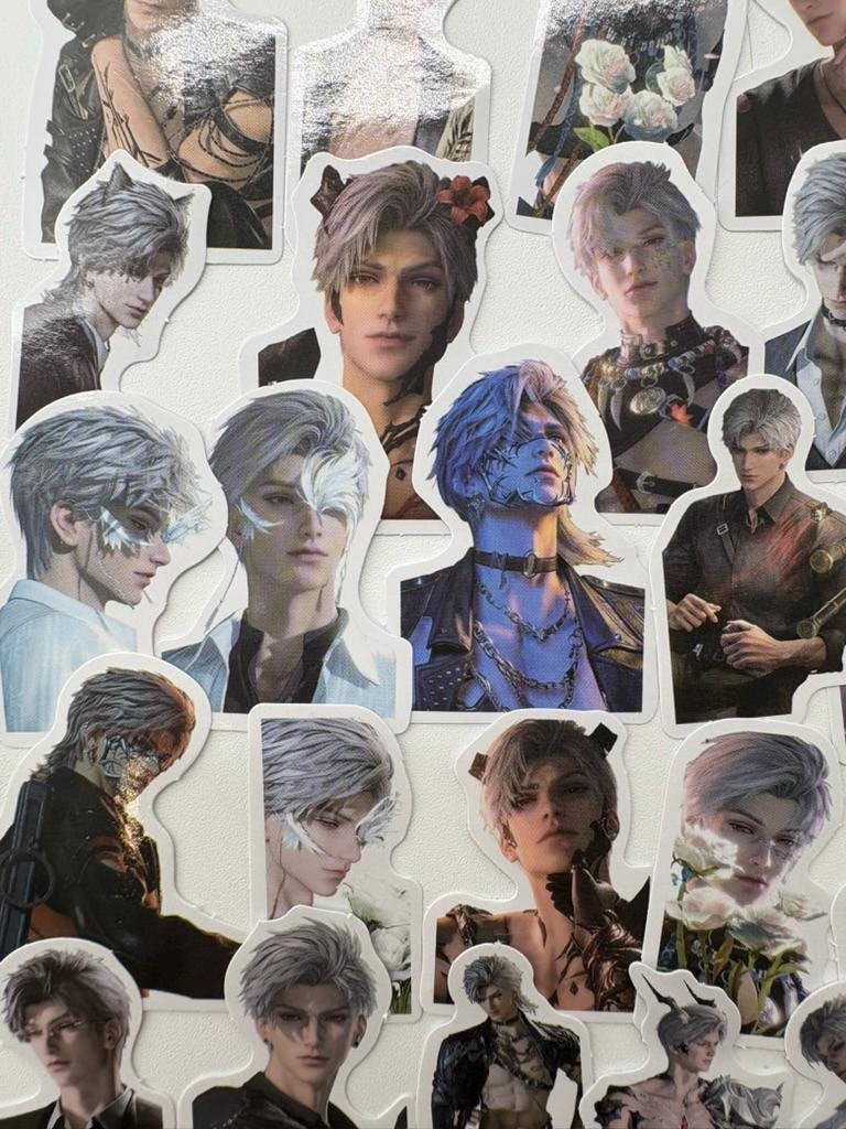 Sylus Stickers 50pcs! Love and Deepspace Qinche Xavier Rafayel Zayne Otoge gamer Ita bag gift C400