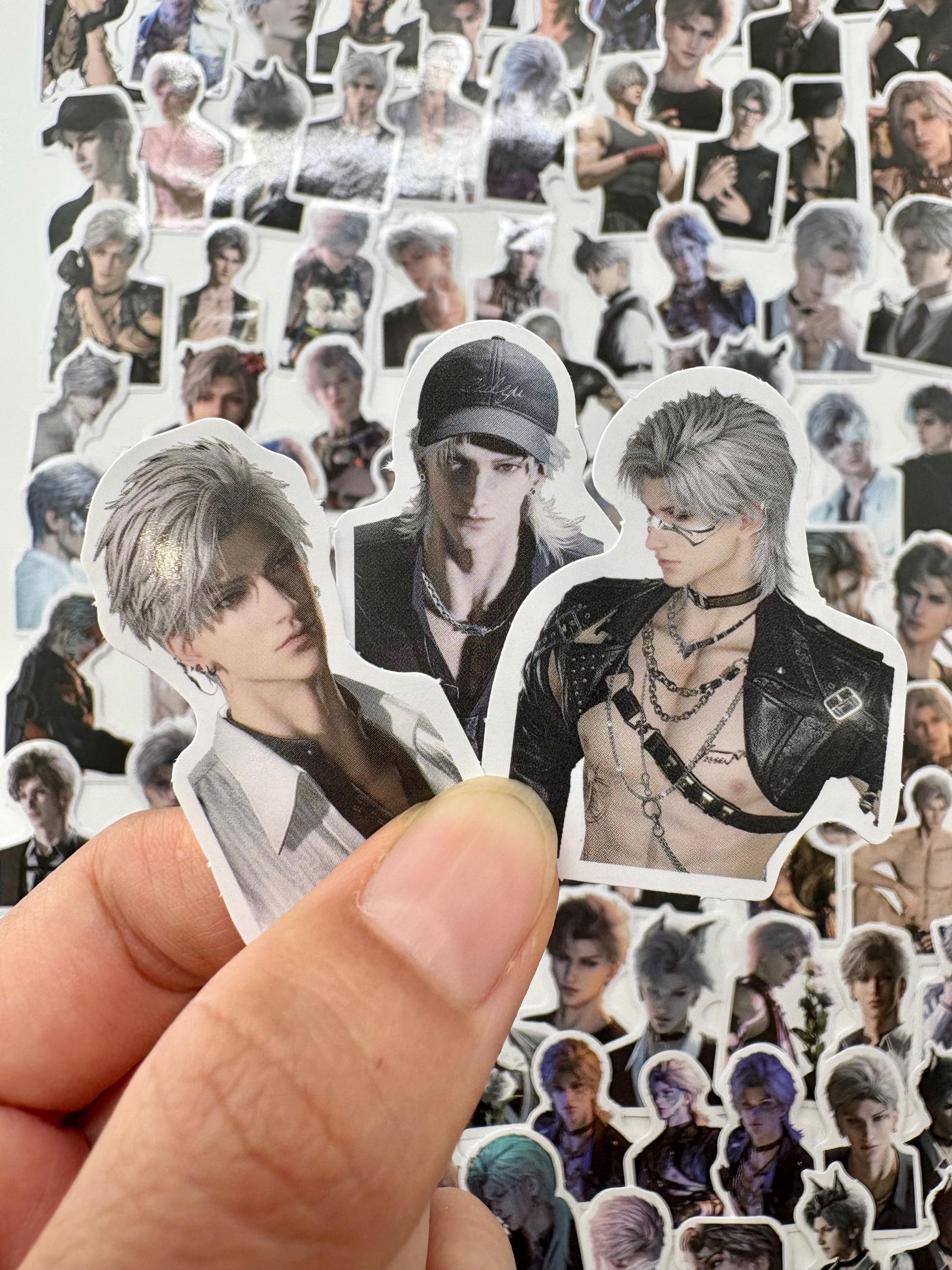 Sylus Stickers 50pcs! Love and Deepspace Qinche Xavier Rafayel Zayne Otoge gamer Ita bag gift C400