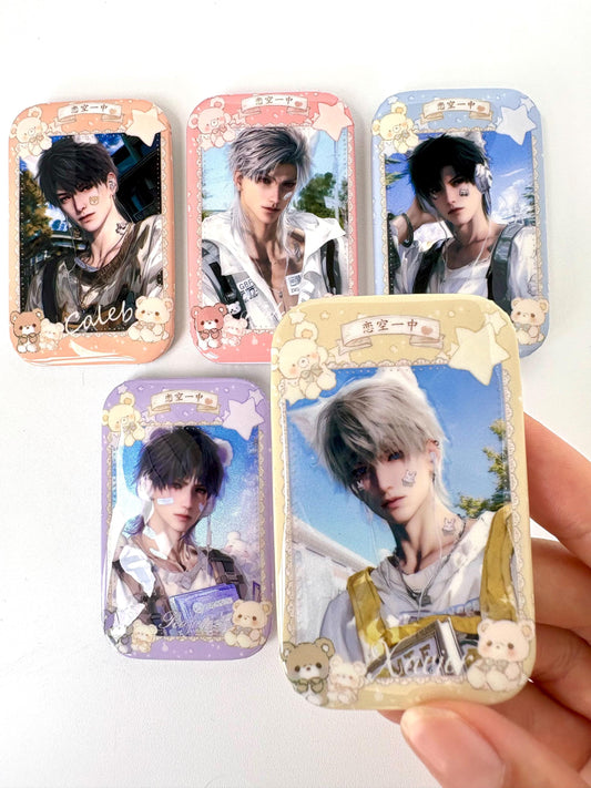 LaDS new badges! Sylus Xavier Rafayel Zayne Caleb Otome gamer gift C409