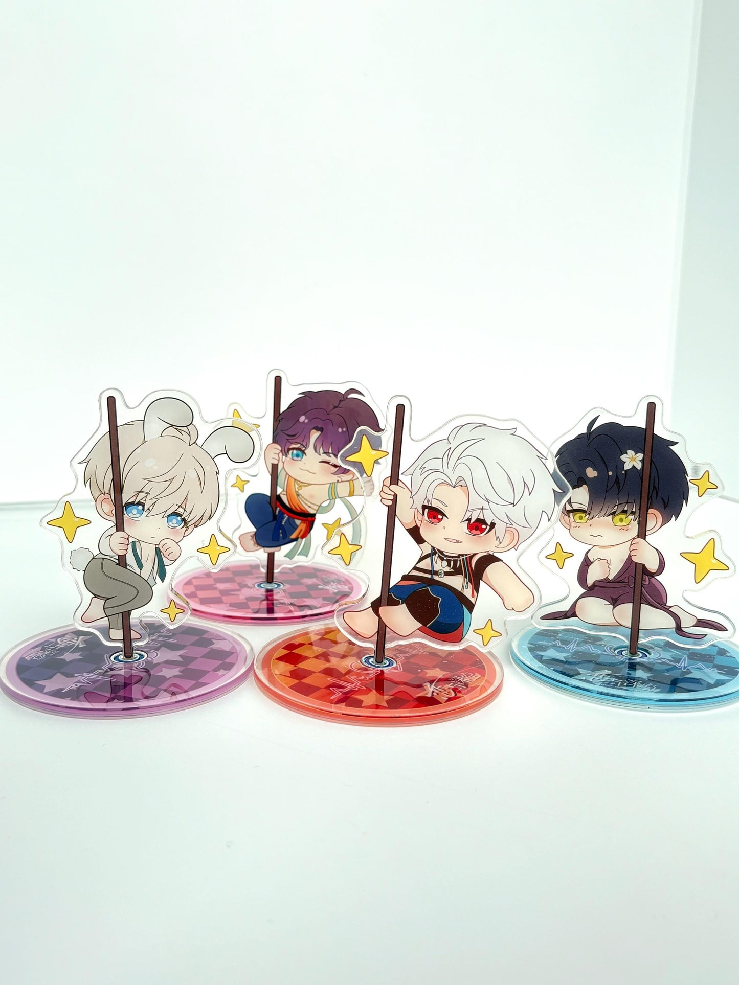 LaDS poledancing stand! Sylus Xavier Rafayel Zayne Love and Deepspace Otome game acrylic gift C382