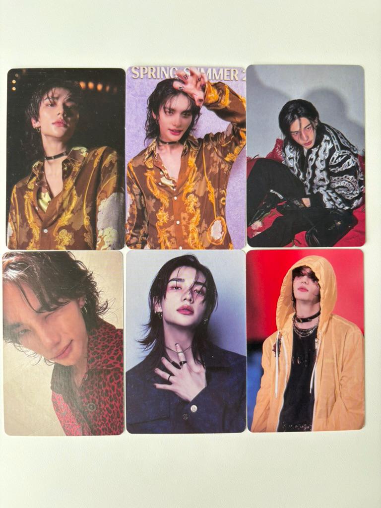 Hyunjin 55pc lomo cards Stray kids Merch KPOP Photocards Felix Bangchan Leeknow Hyunjin C389