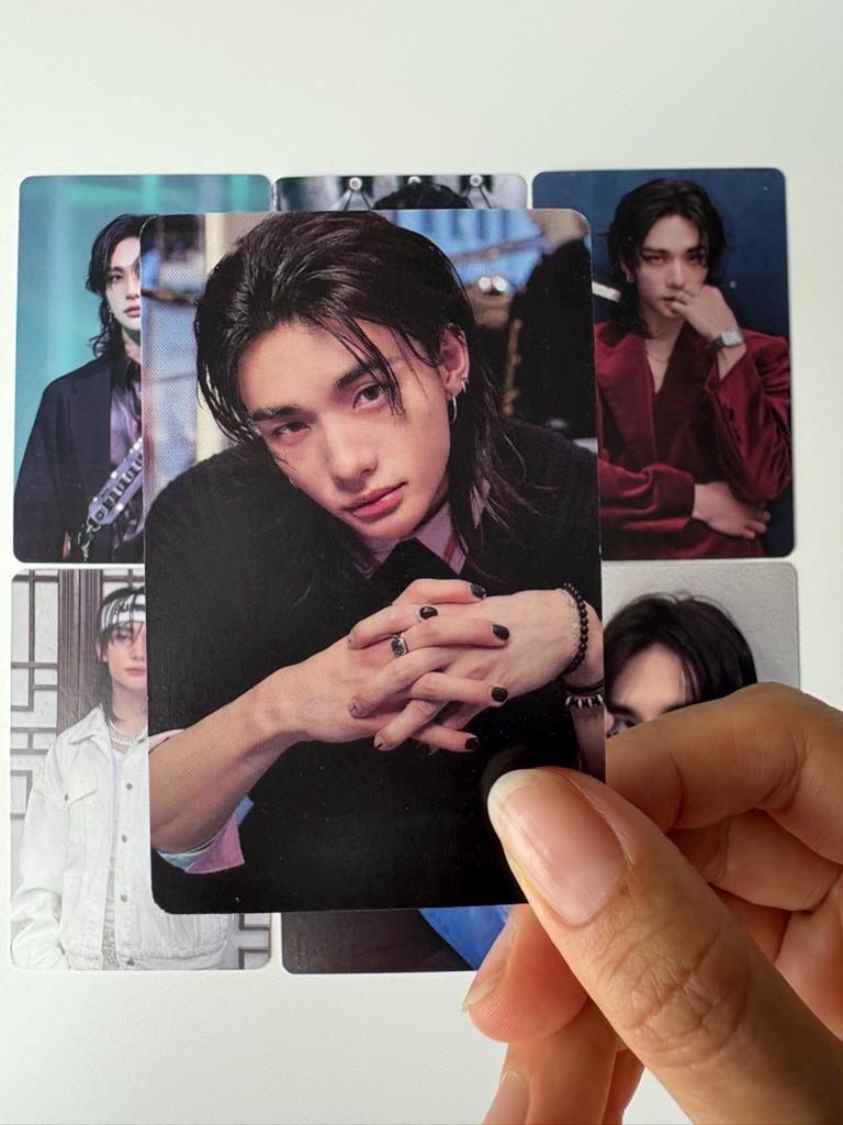 Hyunjin 55pc lomo cards Stray kids Merch KPOP Photocards Felix Bangchan Leeknow Hyunjin C389