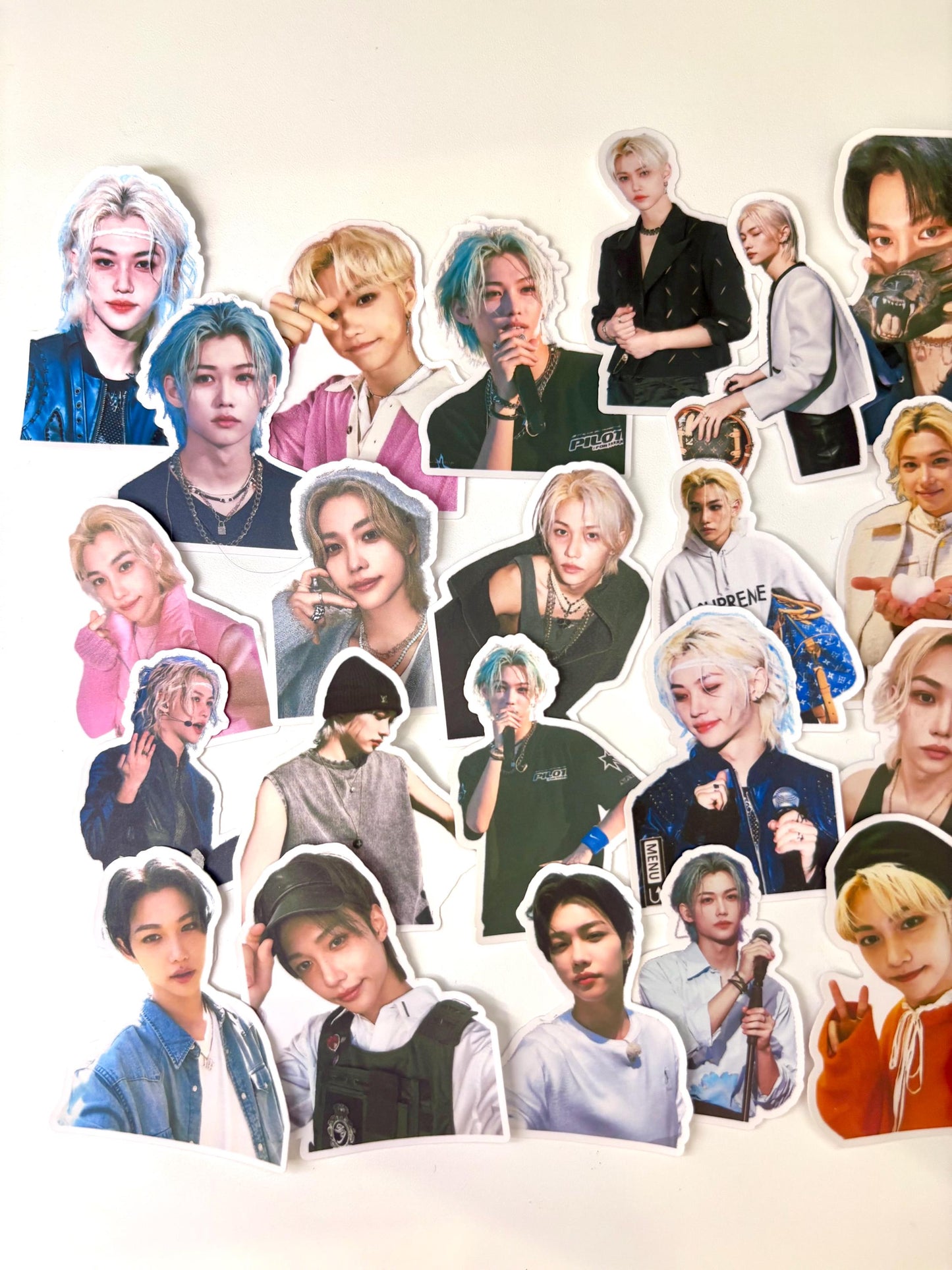 Felix 50pc stickers! Stray Kids Merch KPOP Yongbok Bangchan Leeknow Hyunjin SKZ gift for STAY C398