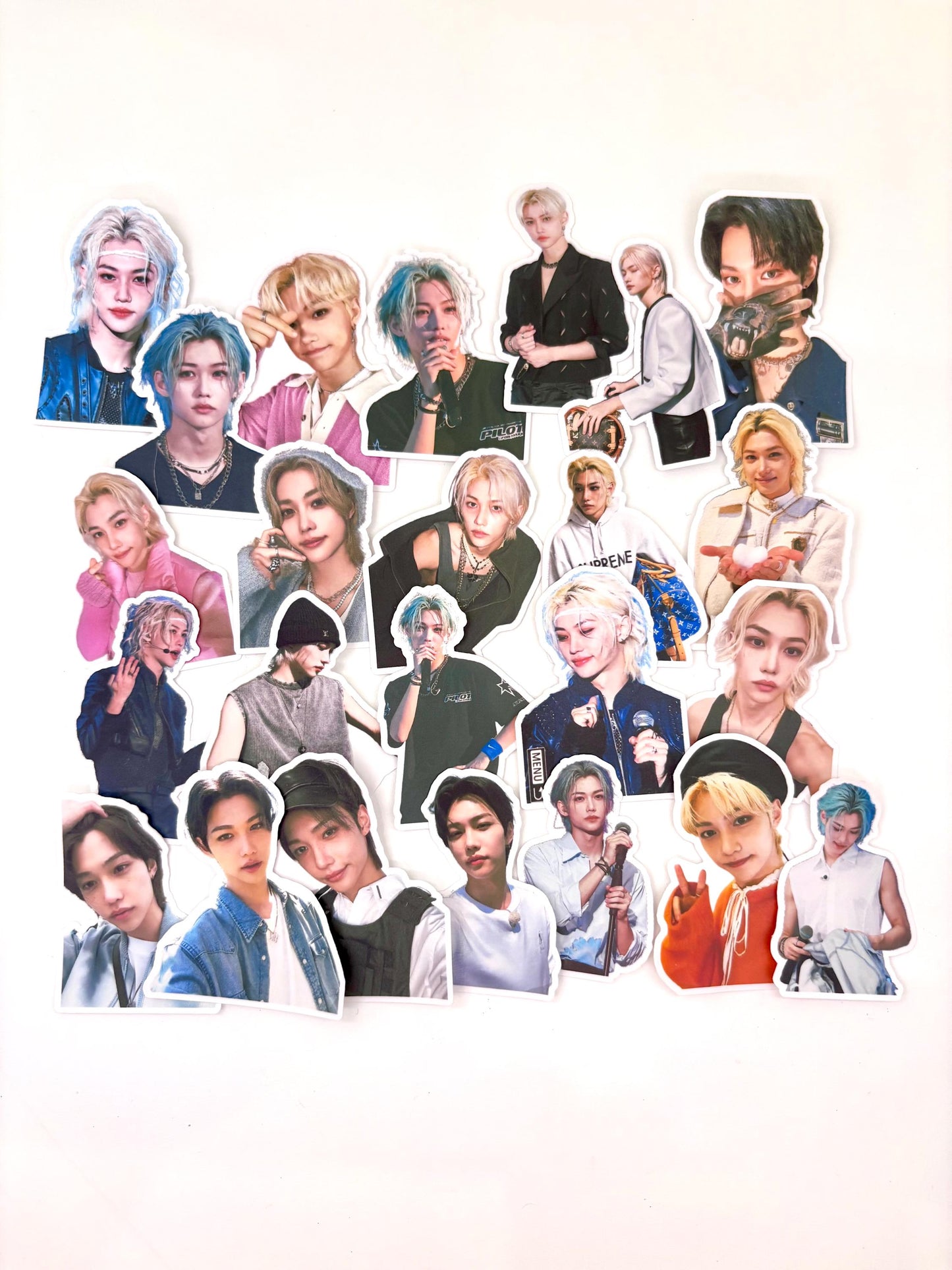 Felix 50pc stickers! Stray Kids Merch KPOP Yongbok Bangchan Leeknow Hyunjin SKZ gift for STAY C398