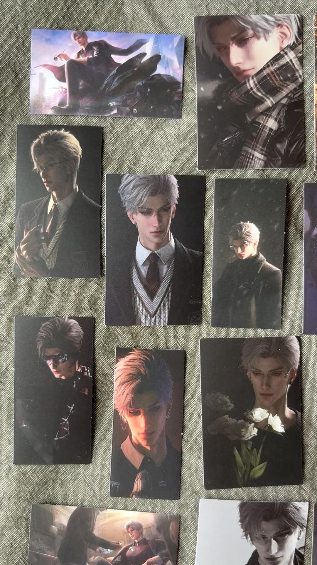 Sylus Stickers 50pcs! Love and Deepspace Qinche Xavier Rafayel Zayne Otoge gamer Ita bag gift C399