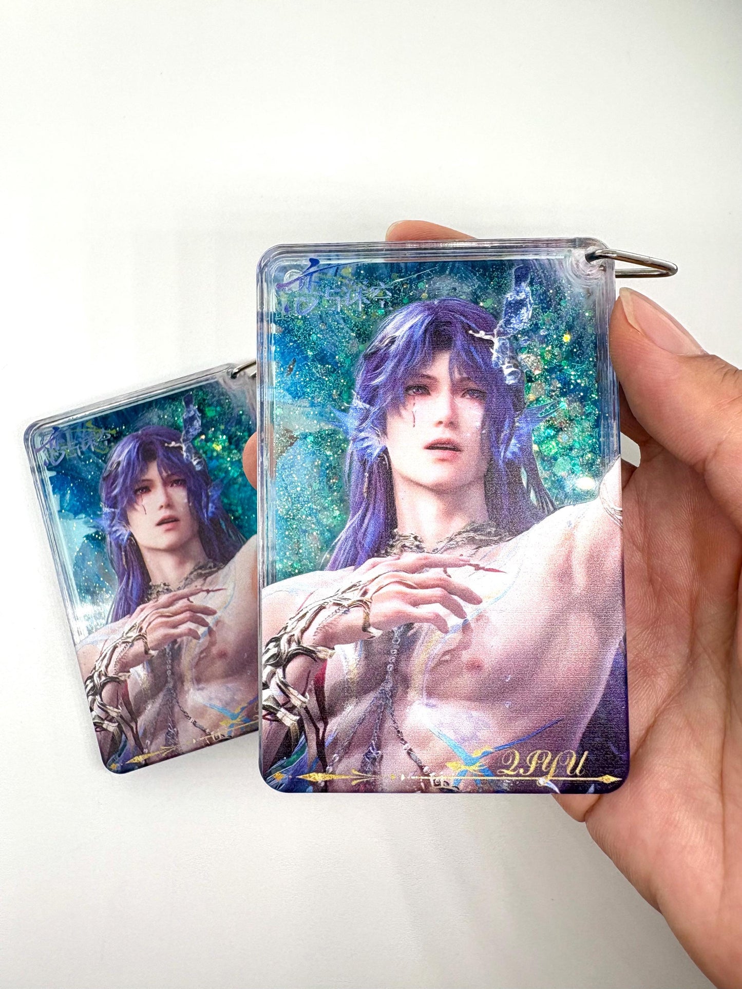 2pcs/set Rafayel quicksand keychains! Love and Deepspace Sylus Xavier Rafayel Zayne Otome gamer gift C405