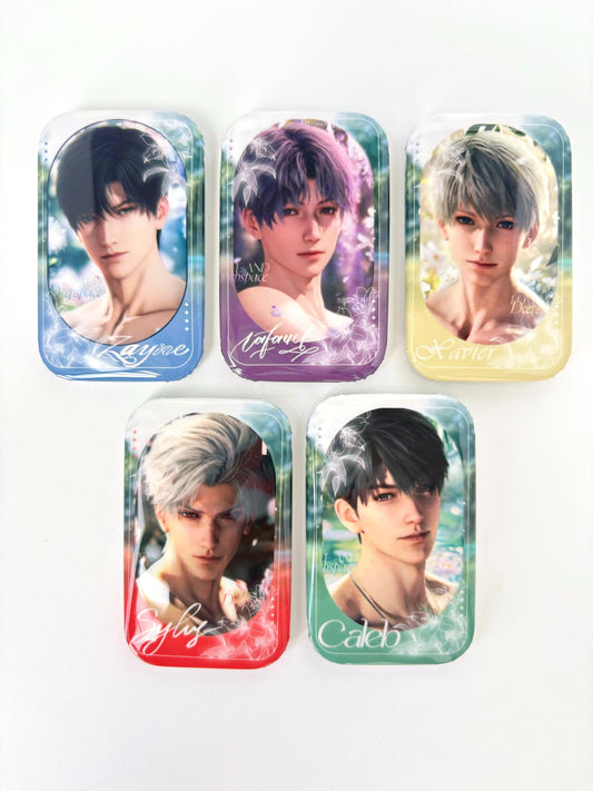 LaDS new badges! Sylus Xavier Rafayel Zayne Caleb Otome gamer gift C408
