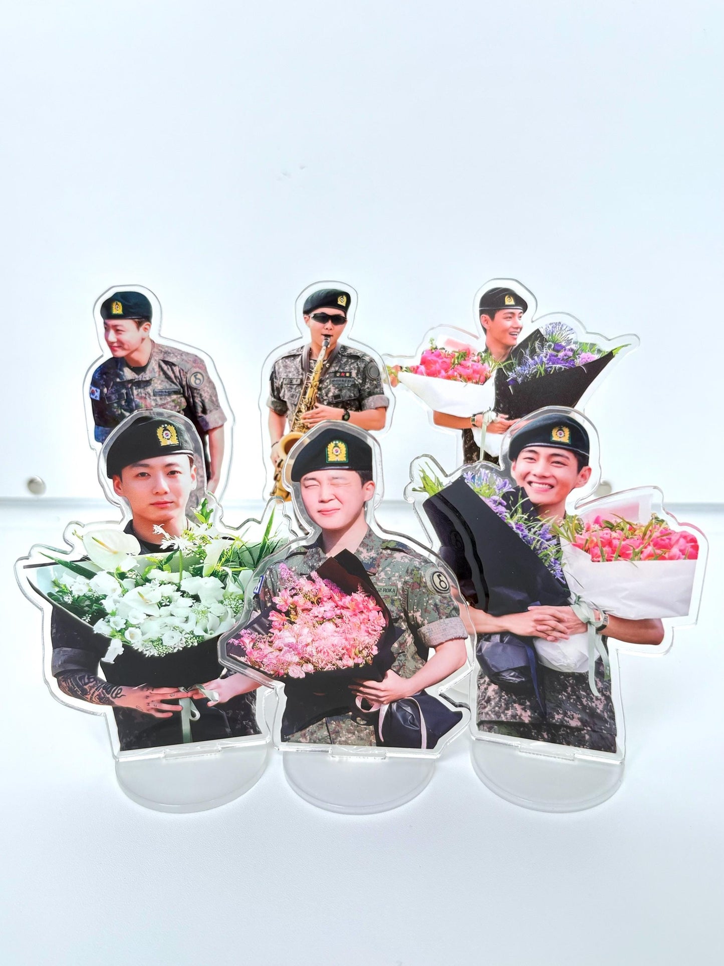 Bangtan D-day stands 6pcs/set! Jimin Jungkook RM Taehyung BTS ARMY gift C410