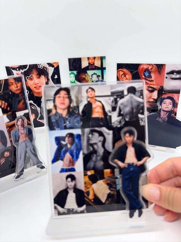 Jungkook stands! Acrylic stands Jungkook Bangtan Boys BTS ARMY gift C412