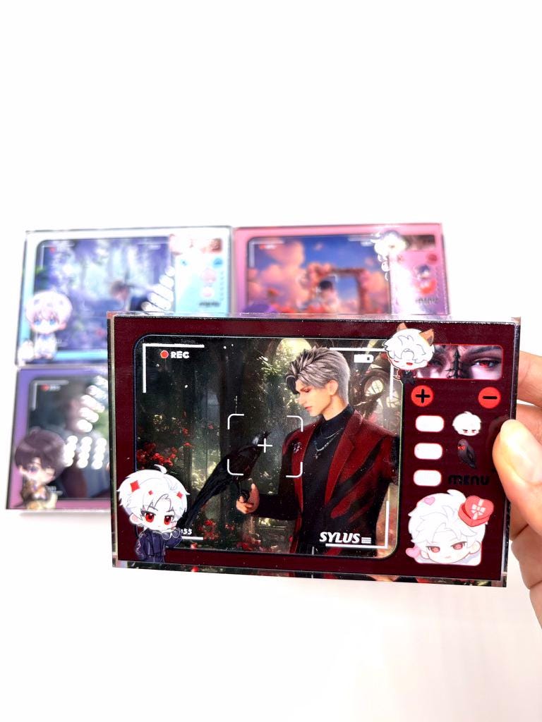 Love and Deepspace Acrylic Block Sylus Xavier Rafayel Zayne Otome gamer gift C413