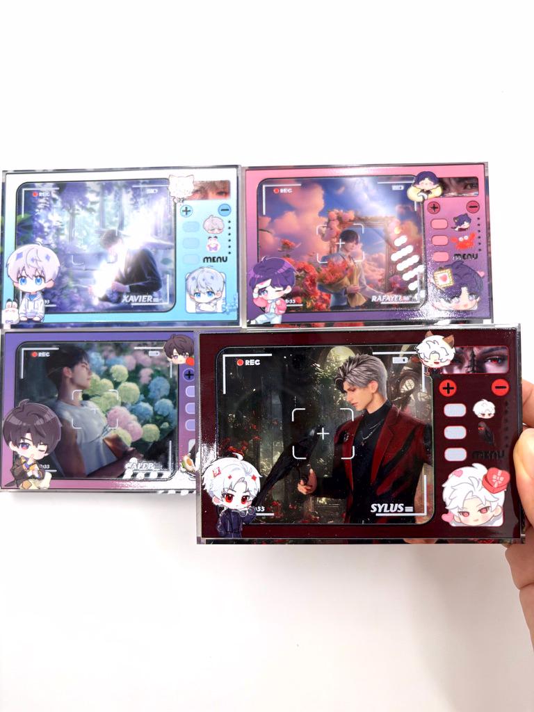 Love and Deepspace Acrylic Block Sylus Xavier Rafayel Zayne Otome gamer gift C413