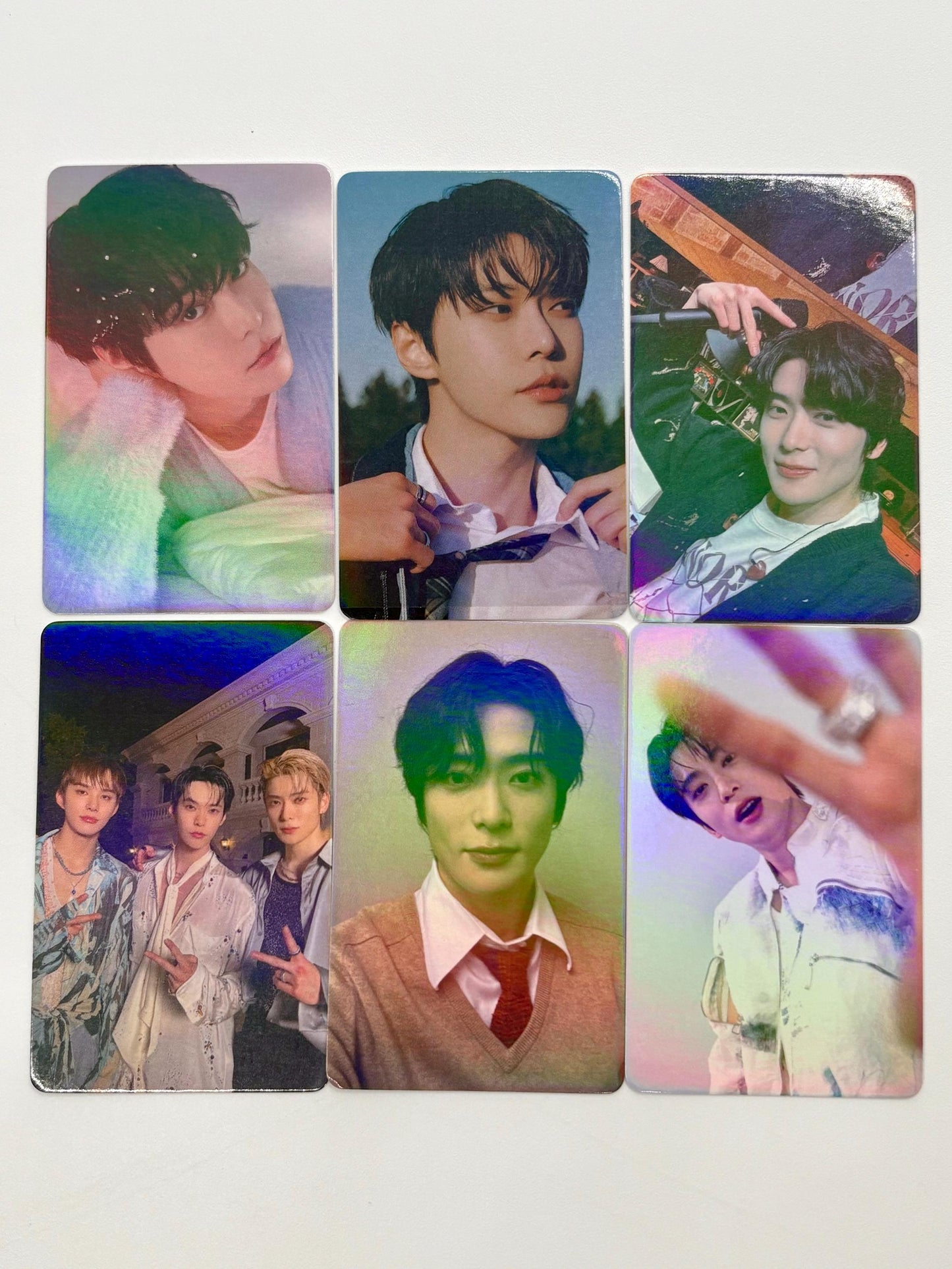 NCT DoJaeJung 55pc/set Doyoung Jaehyun Jungwoo Kpop merch laser lomo cards C414