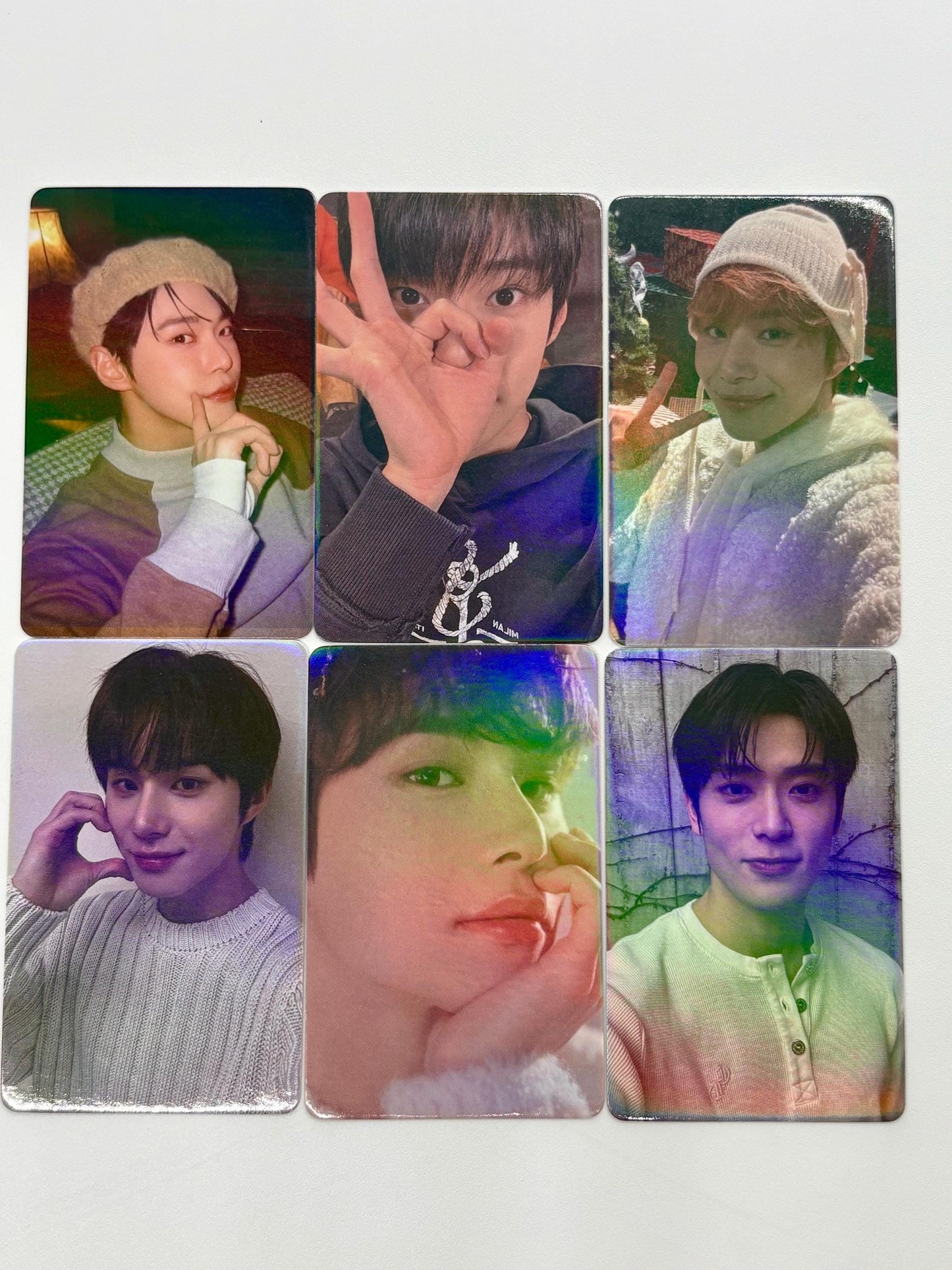 NCT DoJaeJung 55pc/set Doyoung Jaehyun Jungwoo Kpop merch laser lomo cards C414