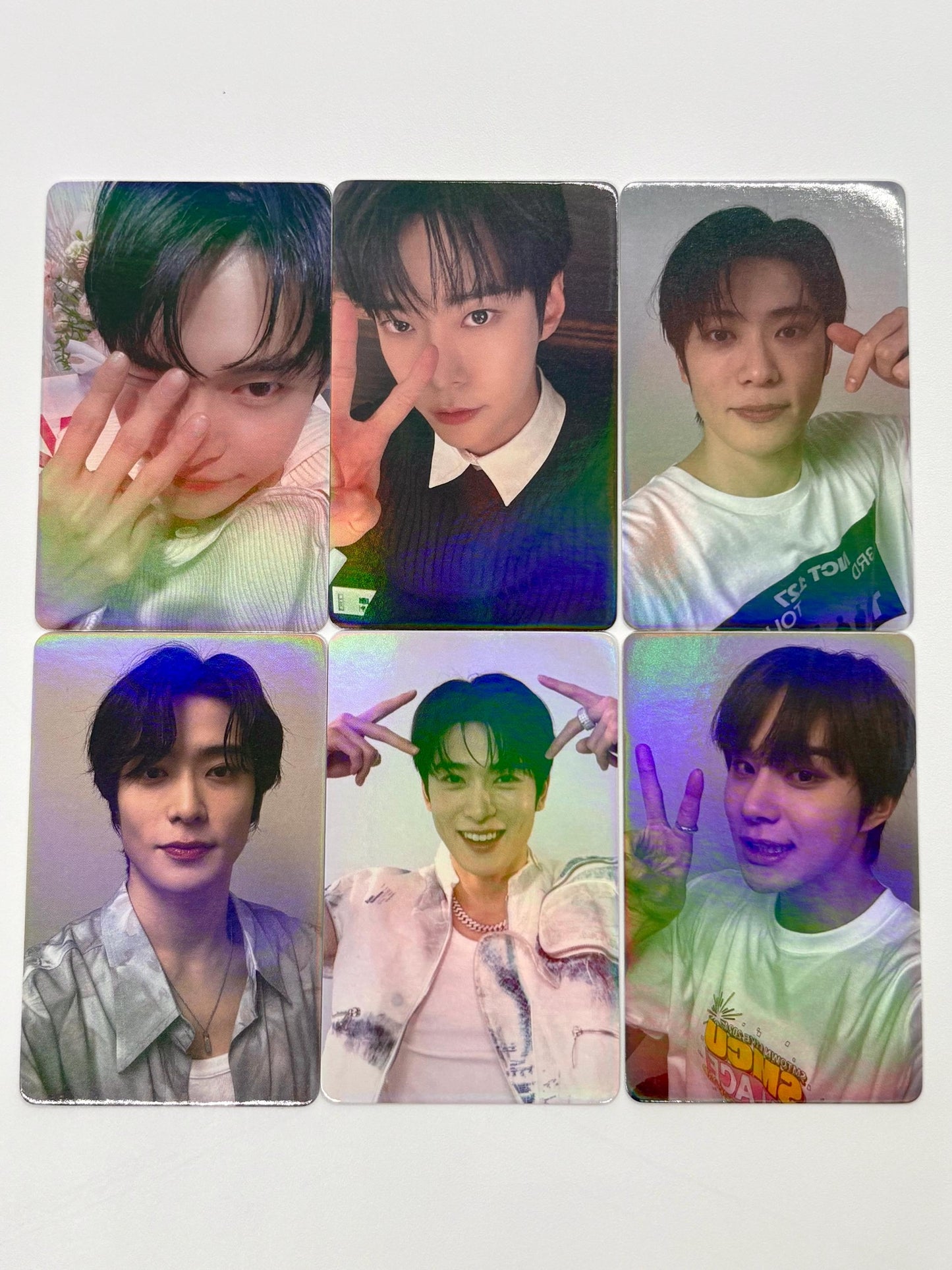 NCT DoJaeJung 55pc/set Doyoung Jaehyun Jungwoo Kpop merch laser lomo cards C414