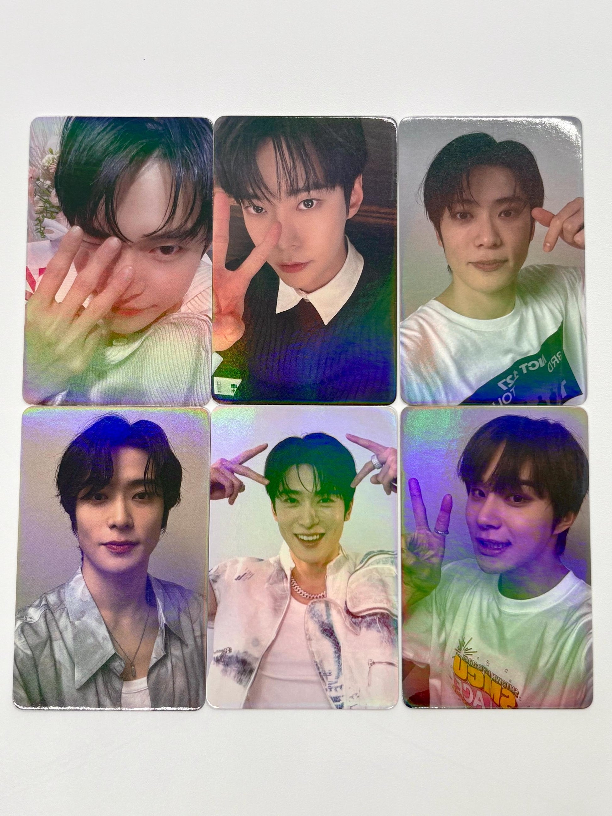 NCT DoJaeJung 55pc/set Doyoung Jaehyun Jungwoo Kpop merch laser lomo cards C414