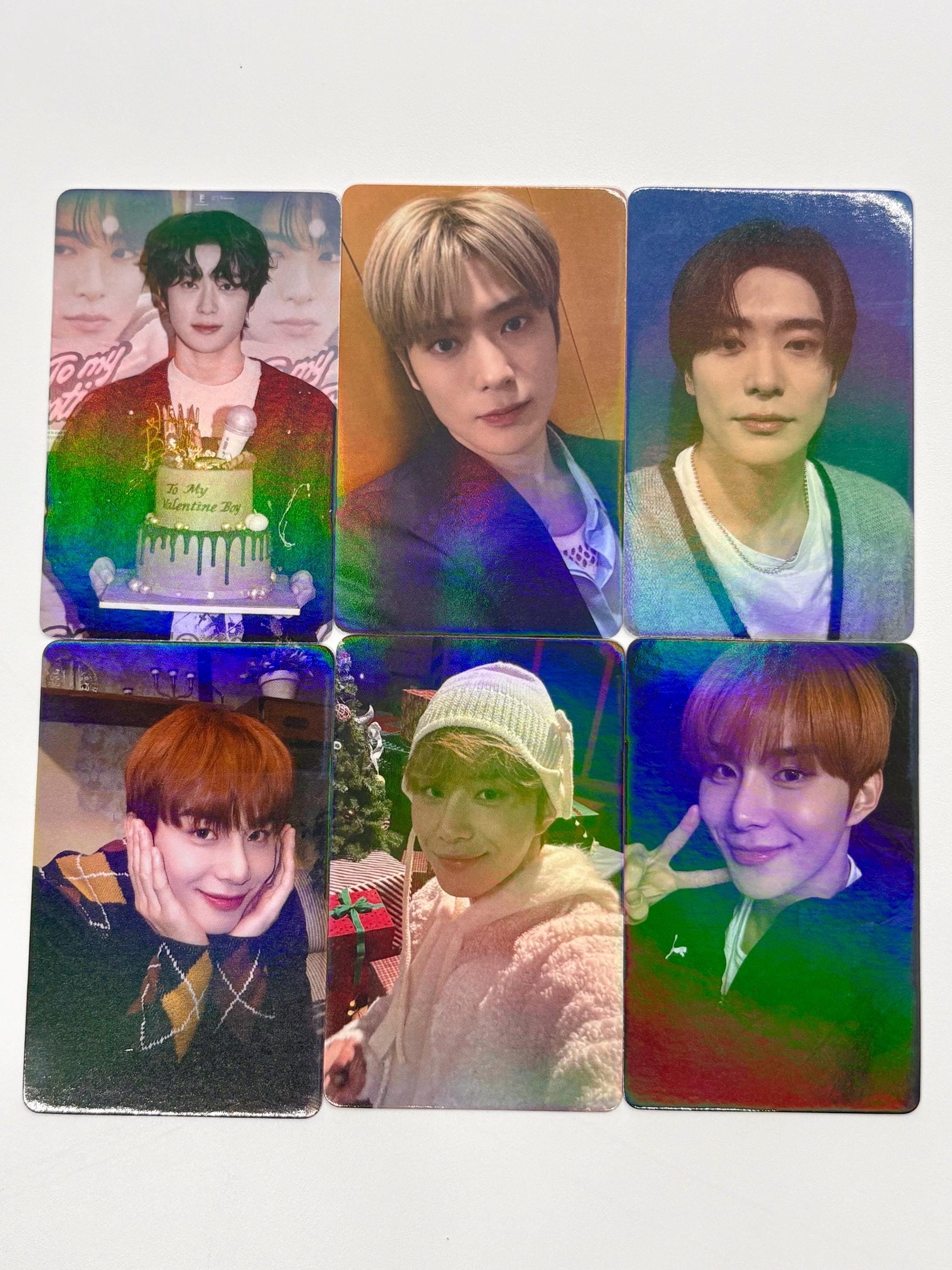 NCT DoJaeJung 55pc/set Doyoung Jaehyun Jungwoo Kpop merch laser lomo cards C414