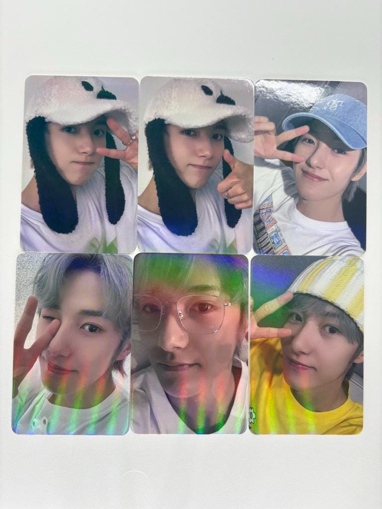 NCT RENJUN 55pc/set NCT Dream Jeno Haechan Jaemin Chenle Jisung Kpop merch laser lomo cards C417