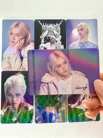 Felix 50pc laser lomo cards Stray Kids Merch KPOP Yongbok Bangchan Leeknow Hyunjin SKZ gift for STAY C421