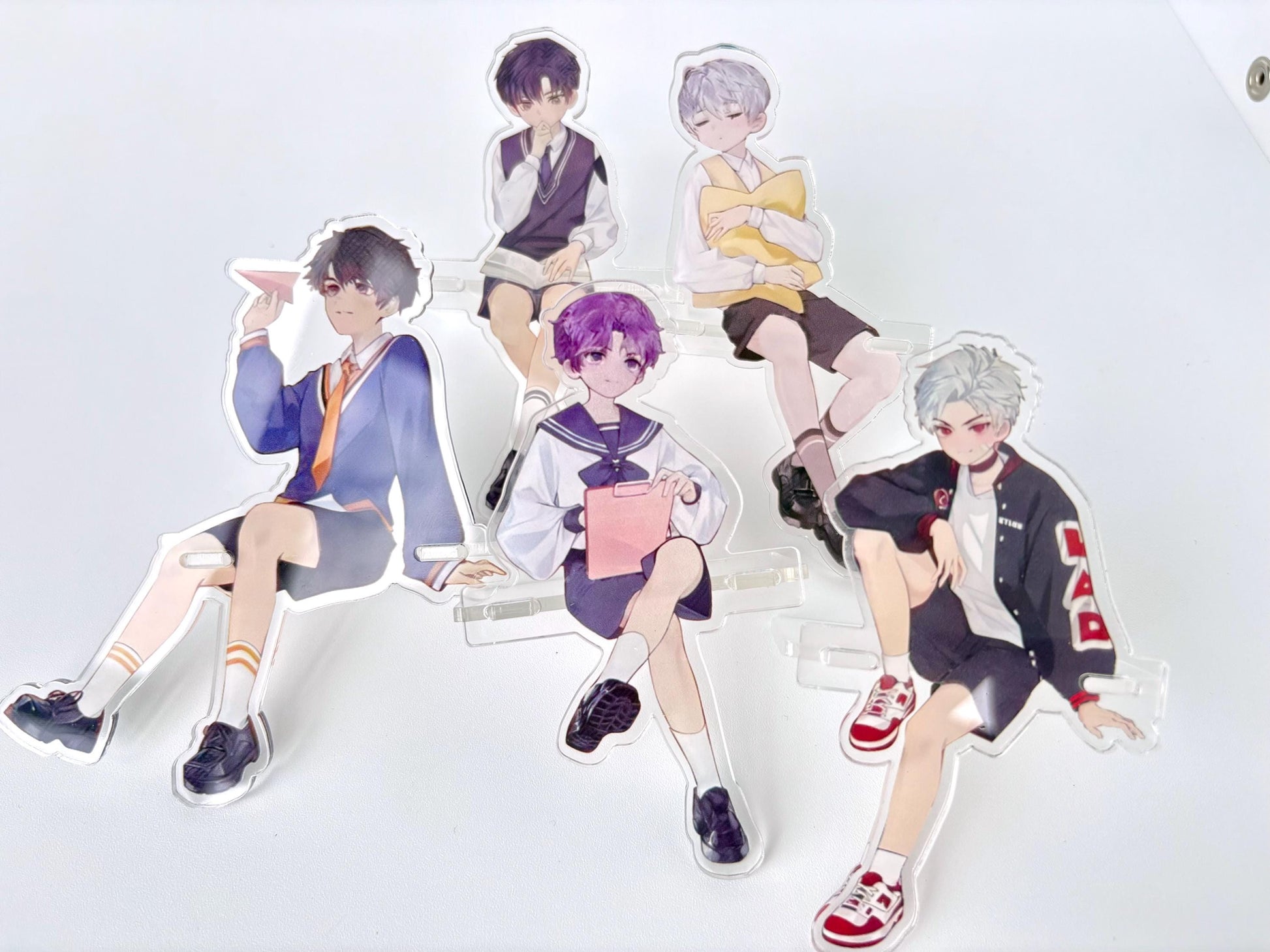 LaDS Standees! Love and Deepspace Baby Sylus Xavier Rafayel Zayne Caleb Otome gamer gift C422