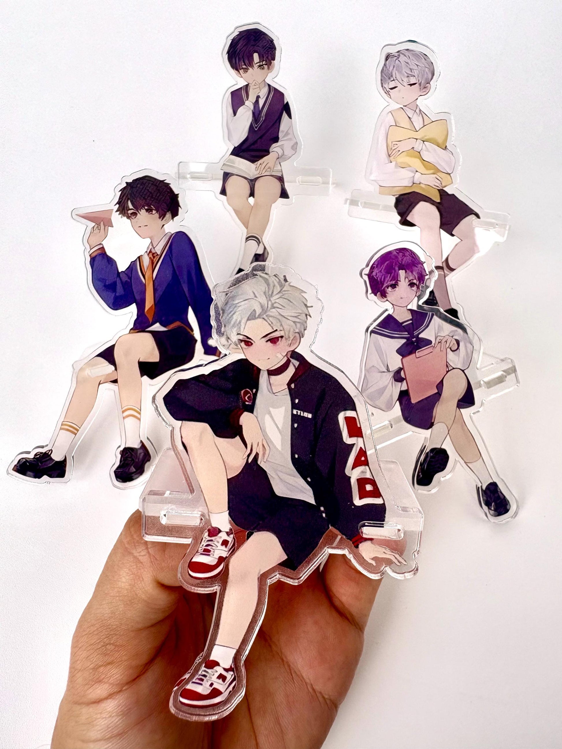 LaDS Standees! Love and Deepspace Baby Sylus Xavier Rafayel Zayne Caleb Otome gamer gift C422