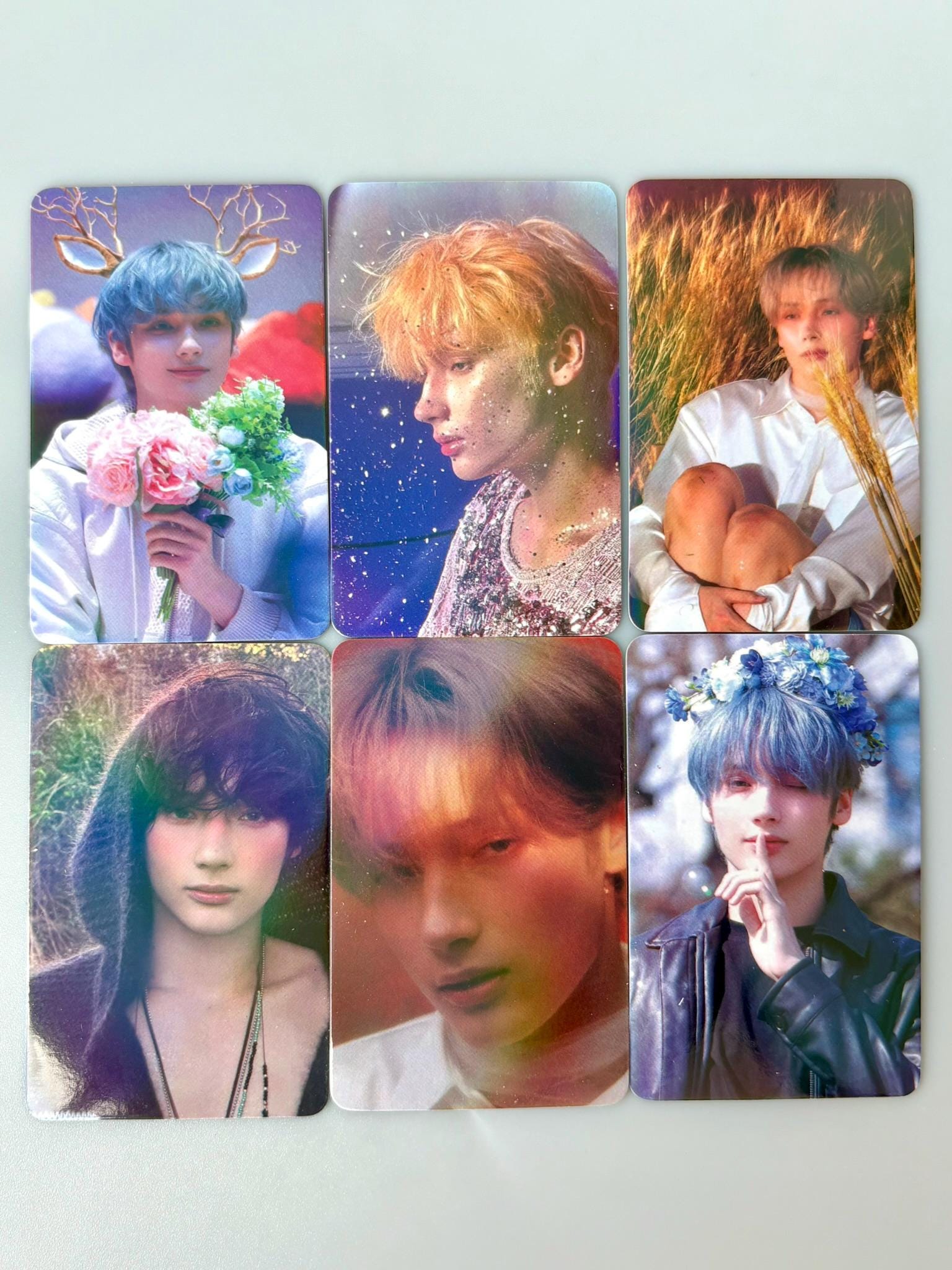 TXT 55pc/set Yeonjun Soobin Beomgyu Taehyun HueningKai Kpop merch lomo card C425