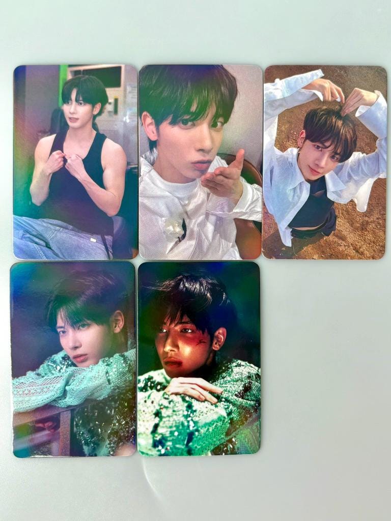 TXT 55pc/set Yeonjun Soobin Beomgyu Taehyun HueningKai Kpop merch lomo card C425