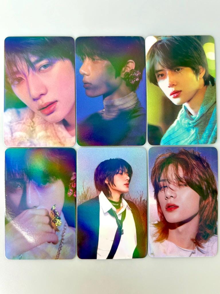 TXT 55pc/set Yeonjun Soobin Beomgyu Taehyun HueningKai Kpop merch lomo card C425