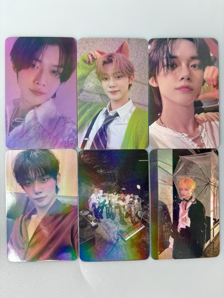 TXT 55pc/set Yeonjun Soobin Beomgyu Taehyun HueningKai Kpop merch lomo card C426
