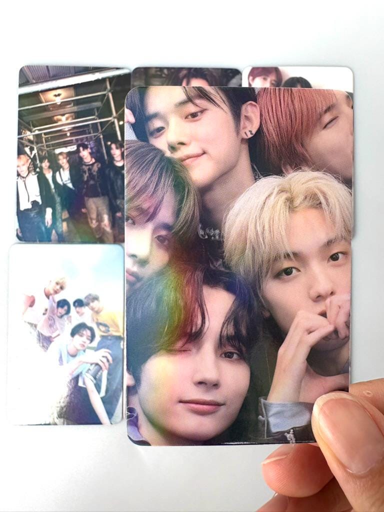 TXT 55pc/set Yeonjun Soobin Beomgyu Taehyun HueningKai Kpop merch lomo card C426
