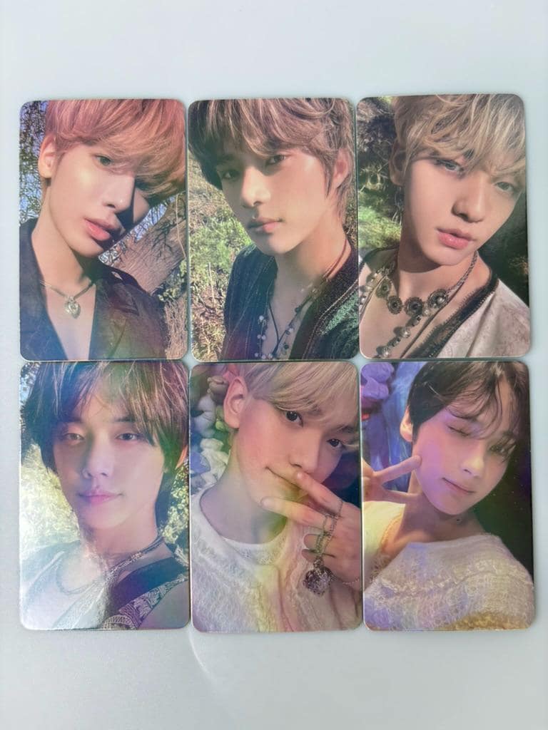 TXT 55pc/set Yeonjun Soobin Beomgyu Taehyun HueningKai Kpop merch lomo card C426