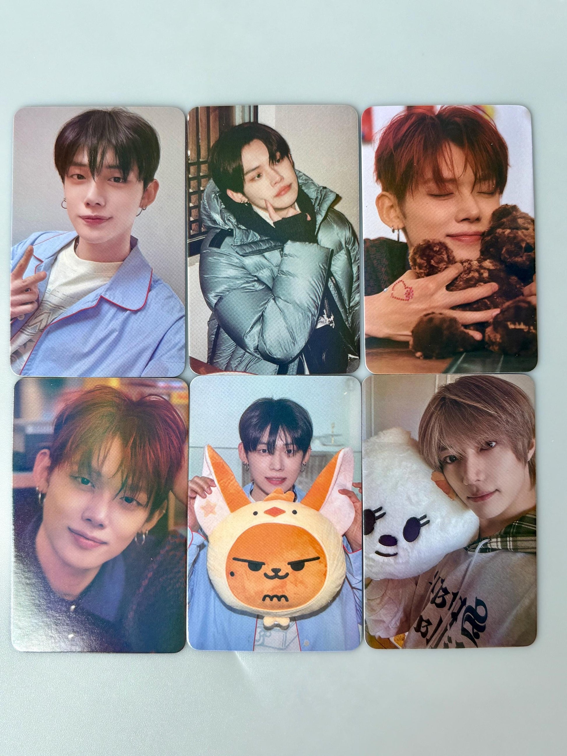 TXT 55pc/set Yeonjun Soobin Beomgyu Taehyun HueningKai Kpop merch lomo card C427