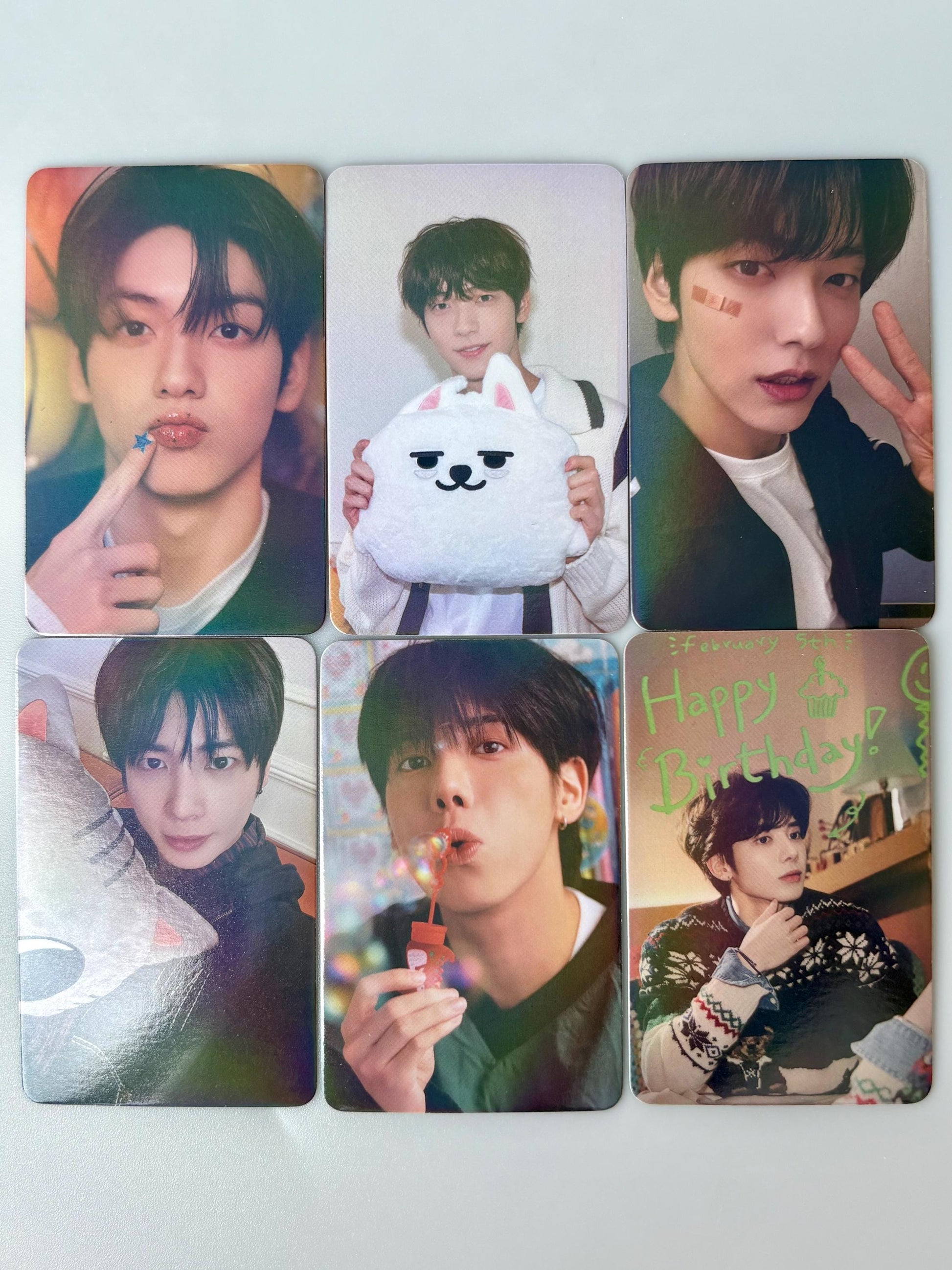 TXT 55pc/set Yeonjun Soobin Beomgyu Taehyun HueningKai Kpop merch lomo card C427