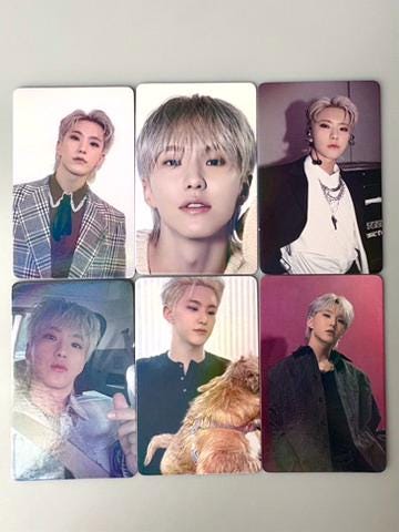 Hoshi Seventeen 50pc/set Kwon Soon-young The8 KPOP Photocards SVT merch lomo card C437