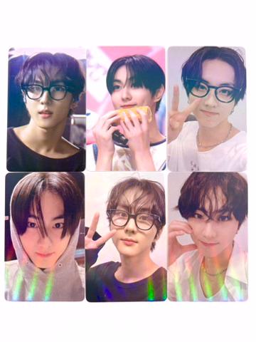 Jungwon 50pc/set laser cards Enhypen Kpop boy group merch lomo photocards C440