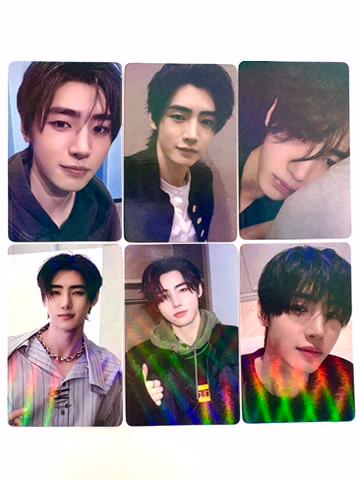 Sunghoon 55pc/set laser cards Enhypen Kpop boy group merch lomo photocards C441