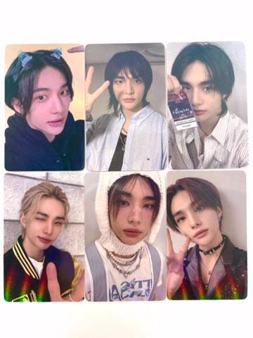 Hyunjin 50pc lomo cards Stray kids Merch KPOP SKZ Photocards Felix Bangchan Leeknow Hyunjin C442