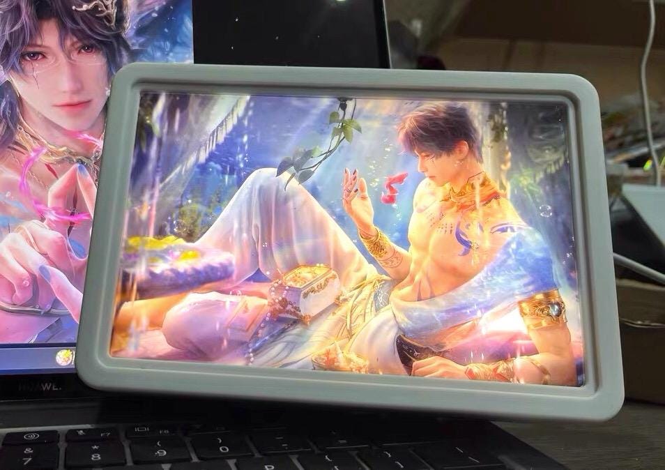 Rafayel Mirror/LightBox! Customisable Love and Deepspace Sylus Xavier Rafayel Zayne Caleb Otome gamer gift C443