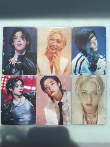 Felix 45pc holographic lomo cards Stray Kids Merch KPOP Yongbok Bangchan Leeknow Hyunjin SKZ gift for STAY C446