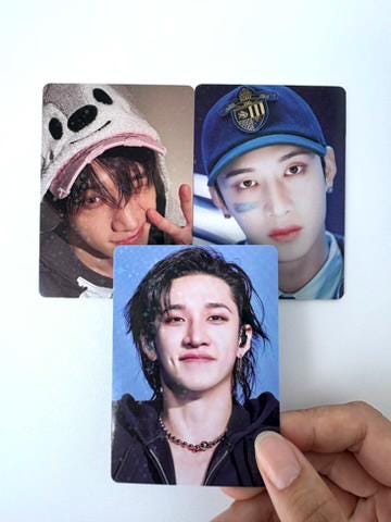 Bangchan 45pc laser lomo cards Stray Kids Merch KPOP Yongbok Bangchan Leeknow Hyunjin SKZ gift for STAY C447